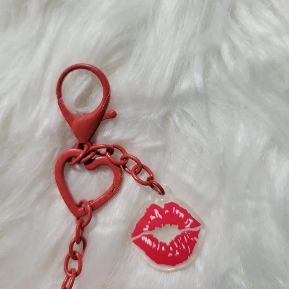 Betty Boop Heart Keychain